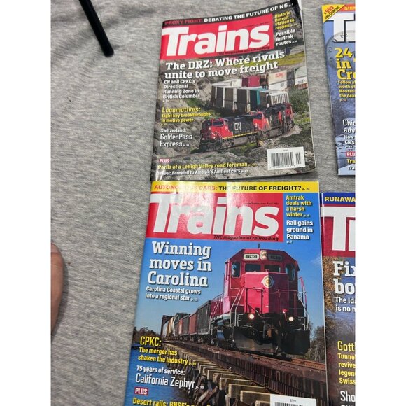 Trains Magazine The Magazine of Railroading January 2018 Single Issue Magazine - Picture 2 of 9